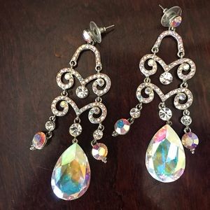 Elegant costume jewelry earrings